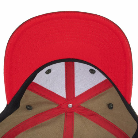 Captain America Camo Pre-Curved Bill Adjustable Snapback Hat